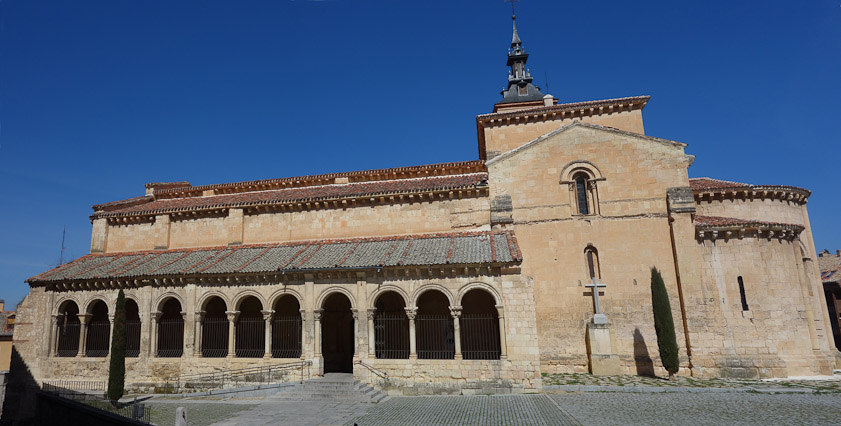 South side of San Millán. It was started in the 12c.