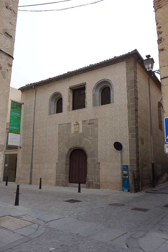 Pat of the former Palacio Real de San Martin, buil by John II for his son, the future Enrique IV. It is now part of the Esteban Vicente Contemporary Art Museum.