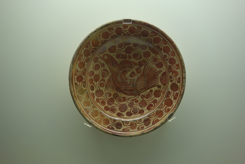 Another 18c Manises plate.