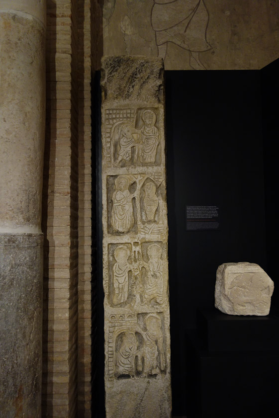 A pillar from a Visigothic doorway.