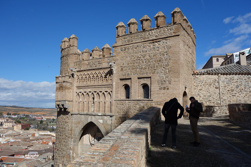 The top of the Puerta del Sol, near the Mezquita.