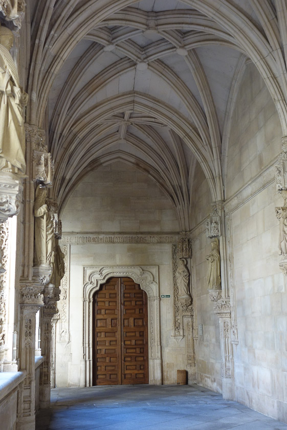 The entrance to the church.