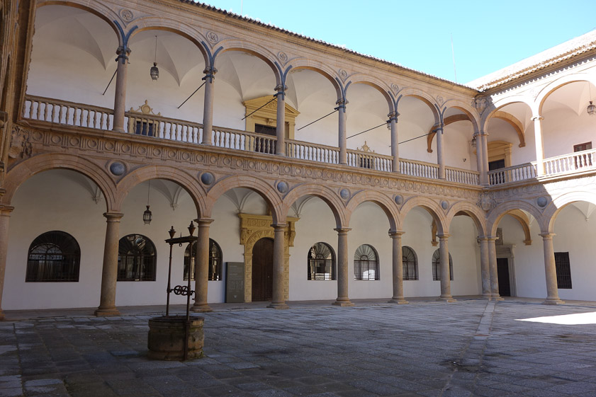 North of the walls of Toledo is the Hospital de Tavera, a private palace housing a girl's school and a few rooms open to the public. It was built 1541-99 for Cardinal Tavera.