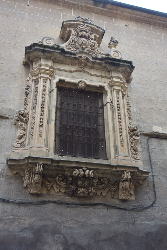Handsome window in Salamanca.