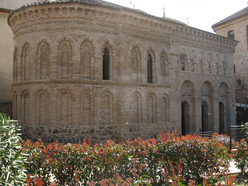 East end of the Mezquita Cristo de la Luz, added in the 12c, after the King gave it to the Knights of the Order of St John.