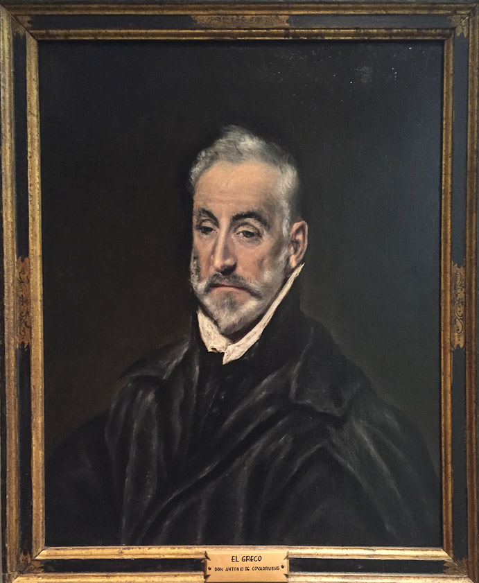 Antonio de Covarrubias y Leiva, by El Greco, 1600.