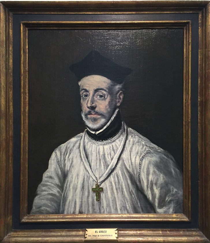 Diego de Covarrubias y Leiva, by El Greco, c. 1600.