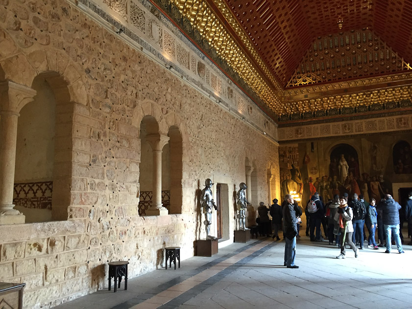 The Galeria (8 on the plan).