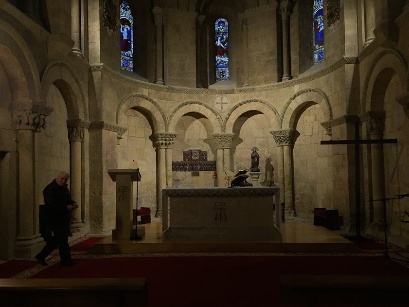 Apse and altar