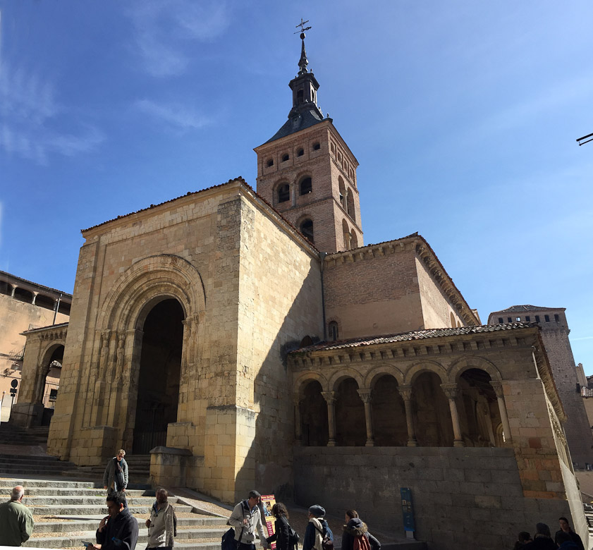The west door of San Martin.