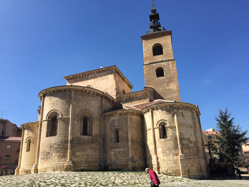 The east end of San Millán.