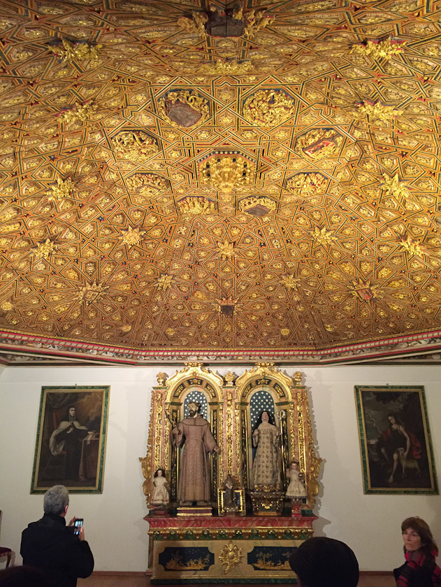 The chapter house was the climax of the visit.