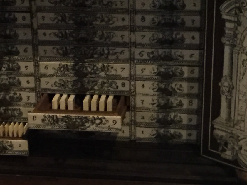 The pieces of ivory are known as Napier's bones or rods, and others were named by him the promptuary.