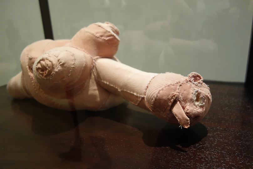 And this is all I'm going to show by Louise Bourgeois.