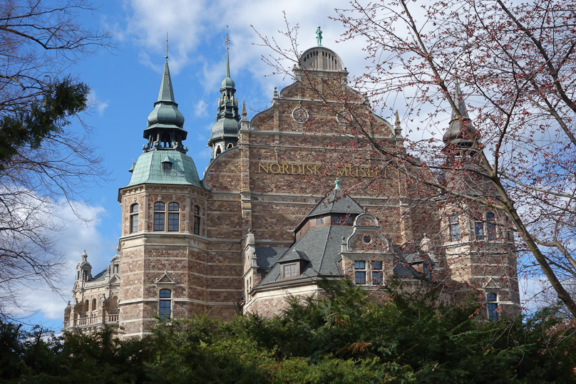 Also on Djurgården is the Nordiska Museet, the principle history museum in Sweden.