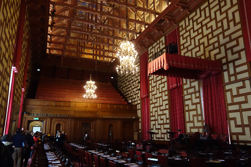 City Council chambers.