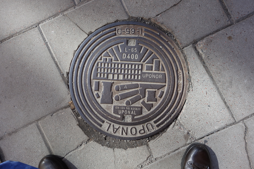 Stockholm manhole cover