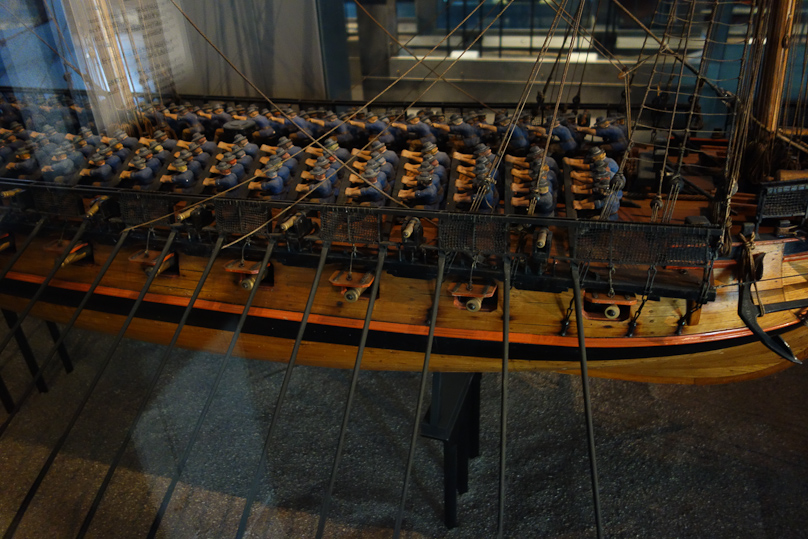 This Turuma was called the Lodbrok. It had a crew of 260 and was designed by Fredrik Henrik af Chapman, a naturalized Englishman.
