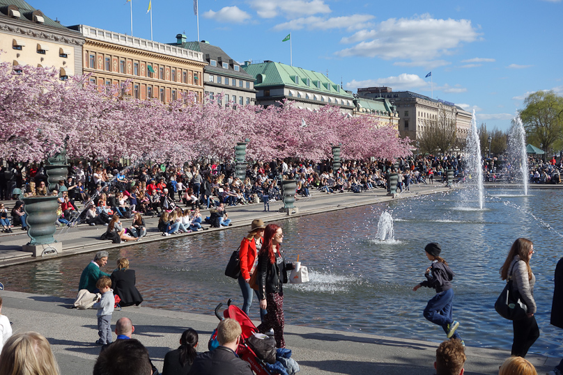 Kungsträgåden April 21.
