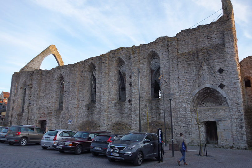 S:t Katherine's was abadoned at the Reformaion, as were the dozen other churches in town except for the cathedral.