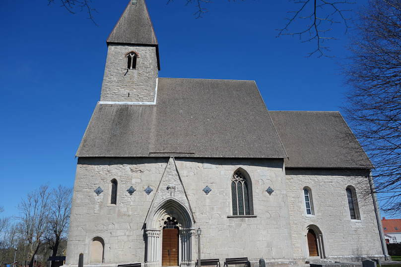 Our first site on this first excursion from Visby was the church at Ende, which was closed.