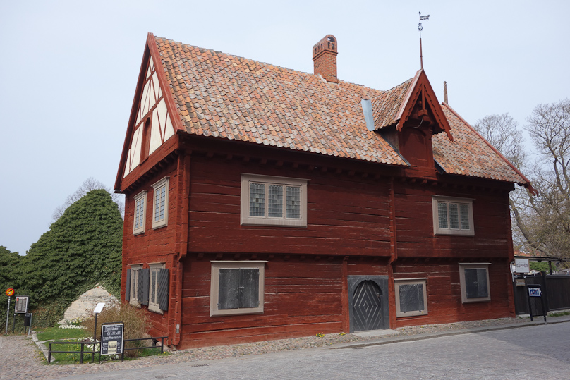 Burmeister House from the northeast.