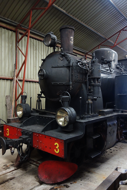 A Dahlem steam engine.