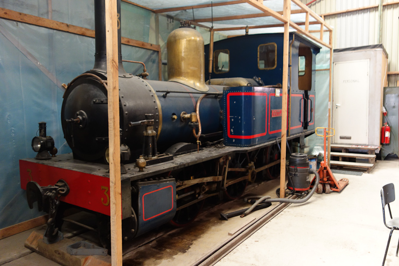 An older and more picturesque Dahlem steam engine