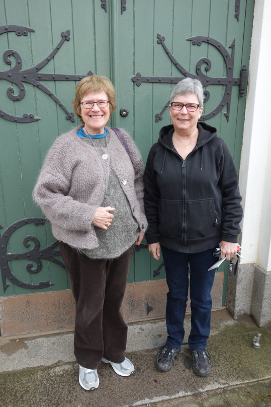 The lady from Degeberga  who showed us Vittskövle.