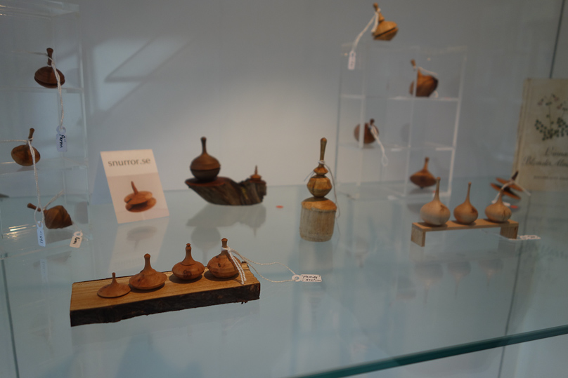 Mariana found these tops for sale in an art gallery in what used to be a farm yard.,