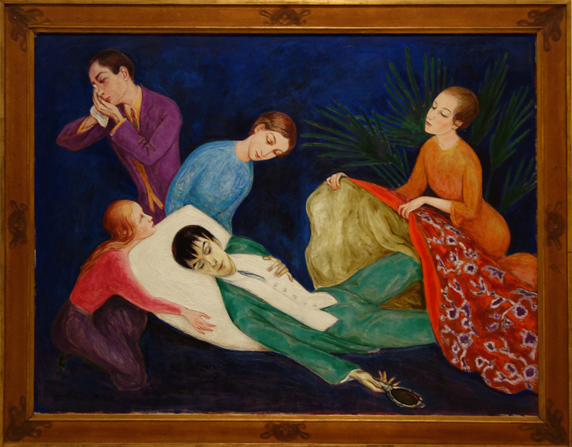 We saw a show at the Moderna Museet of paintings by Nils Dardel.