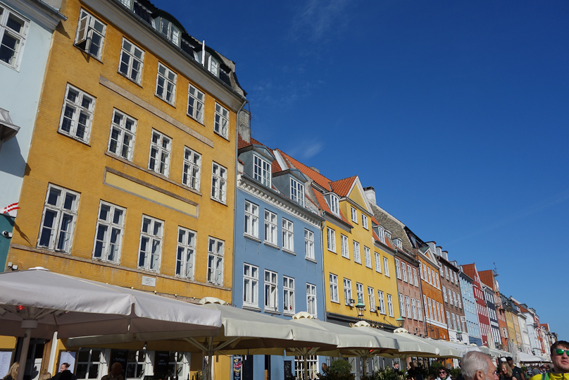 Nyhavn is a little stub canal lined with cafes and restaurants on the east side.