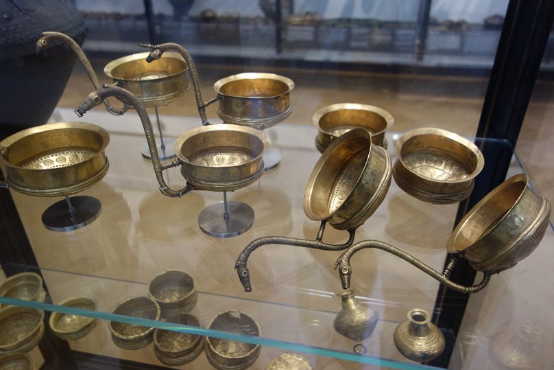 The bogs of Denmark have preserved many precious ritual vessels thrown into lakes as offerings.