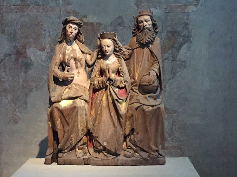 One of the many ecclesiastical treasures stored in theHistoriska Museum in Lund.